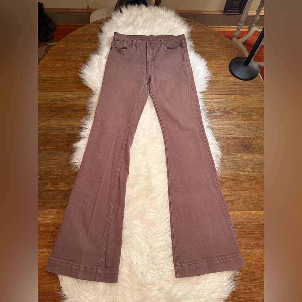 Brown Flared Jeans Tin Haul